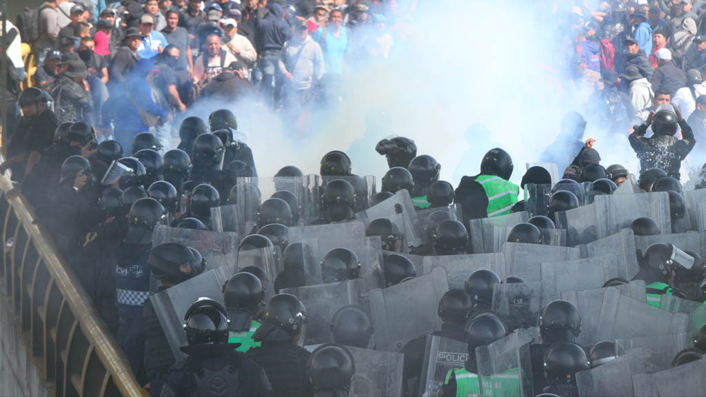 Desaparición de granaderos no desató más violencia, sostiene Sheinbaum Desaparición de granaderos no desató más violencia, sostiene Sheinbaum