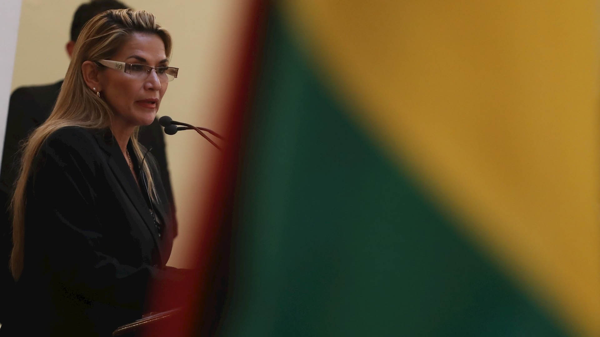 Presidenta interina de Bolivia promete eliminar la reelección