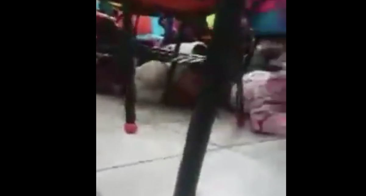 #Video Profesora resguarda a niños durante balacera en Nuevo Laredo