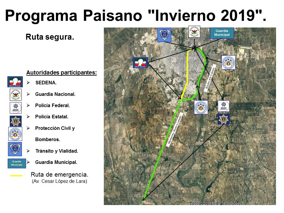 Despliegan a Guardia Nacional en carreteras por programa Bienvenido Paisano - programa-paisano-invierno-2019