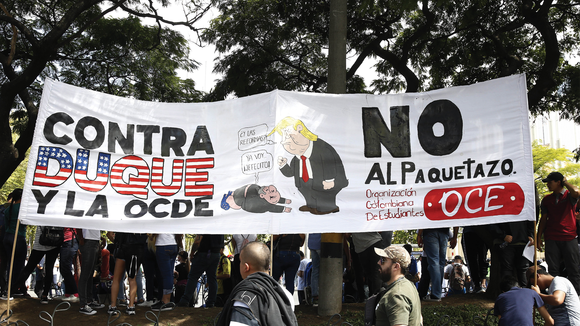 Paro Nacional en Colombia agrupa a millones en las calles - protestas-en-colombia