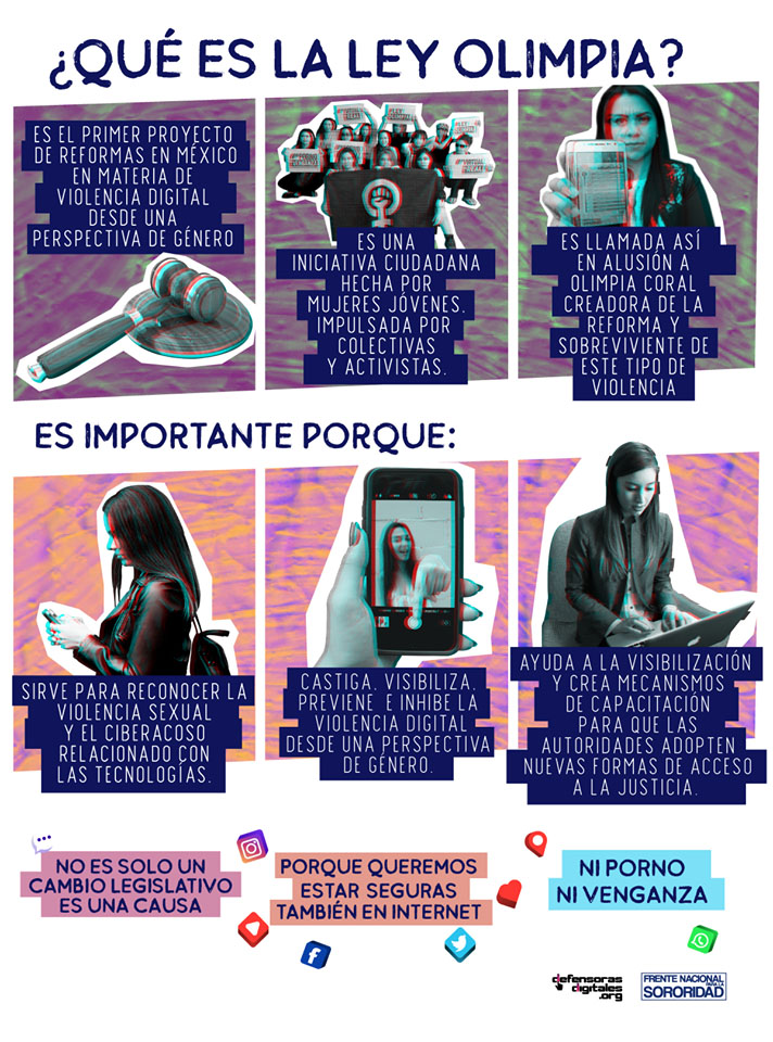La joven cuyo video sexual impulsó la Ley Olimpia a favor de las mujeres - que-es-la-ley-olimpia