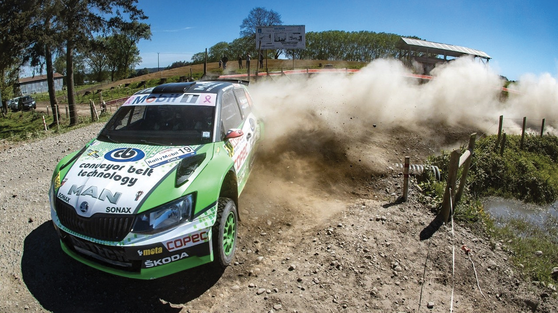 Suspenden Rally de Chile por protestas Suspenden Rally de Chile por protestas