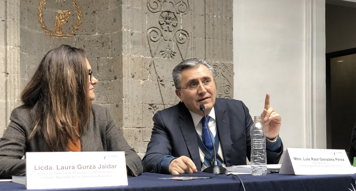 Luis Raúl González desea éxito a Rosario Piedra en la CNDH
