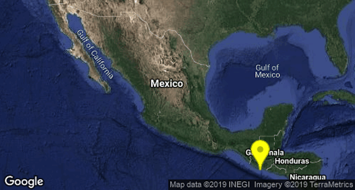 Sin daños en Chiapas tras sismo con epicentro en Guatemala