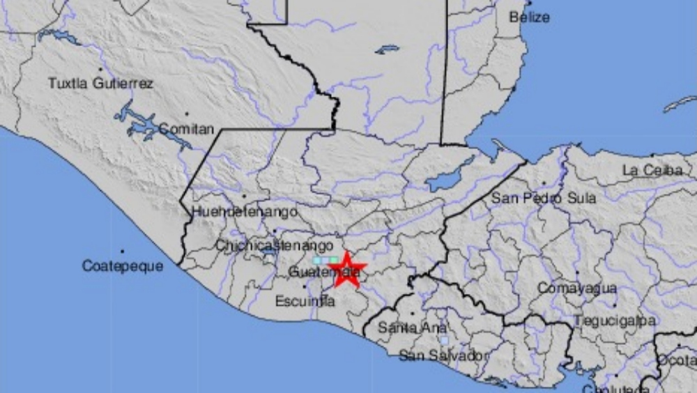 Sismo de magnitud 5.6 sacude Guatemala