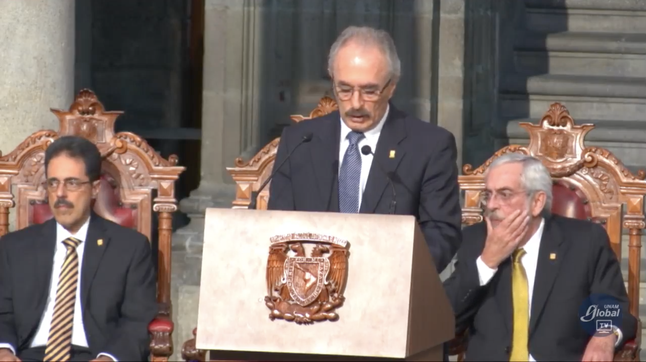 Toma de Protesta de Enrique Graue como rector de la UNAM para el periodo 2019-2023