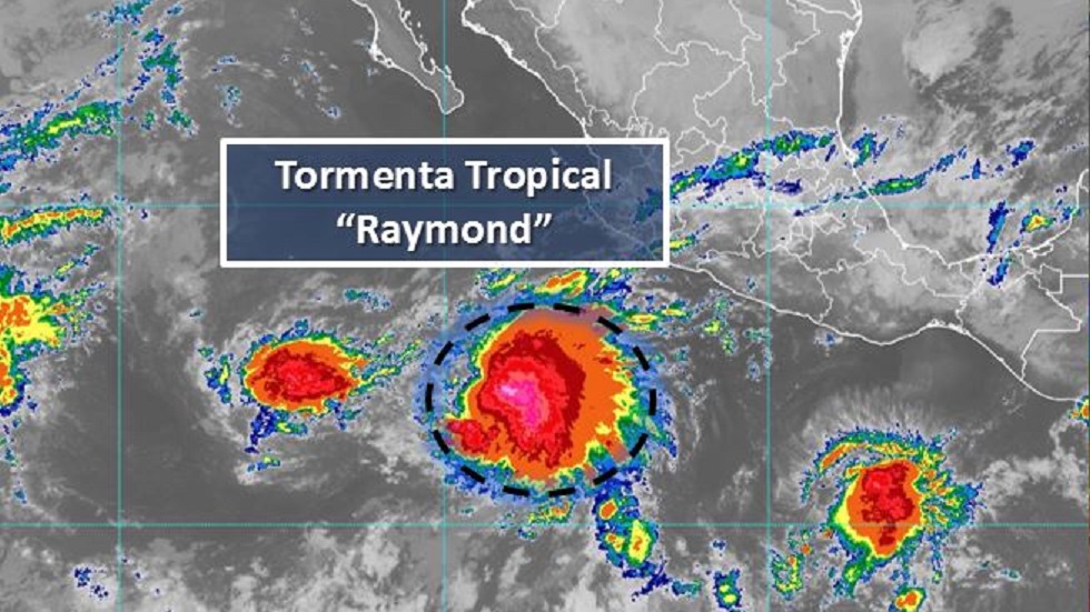 Se forma tormenta tropical ‘Raymond’ rumbo a Baja California Sur Se forma tormenta tropical ‘Raymond’ rumbo a Baja California Sur