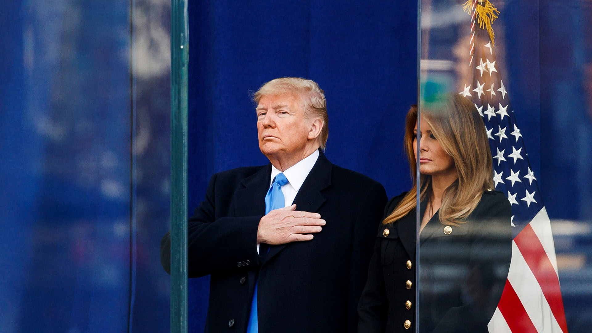 #Video Abuchean a Trump durante desfile del Día de los Veteranos