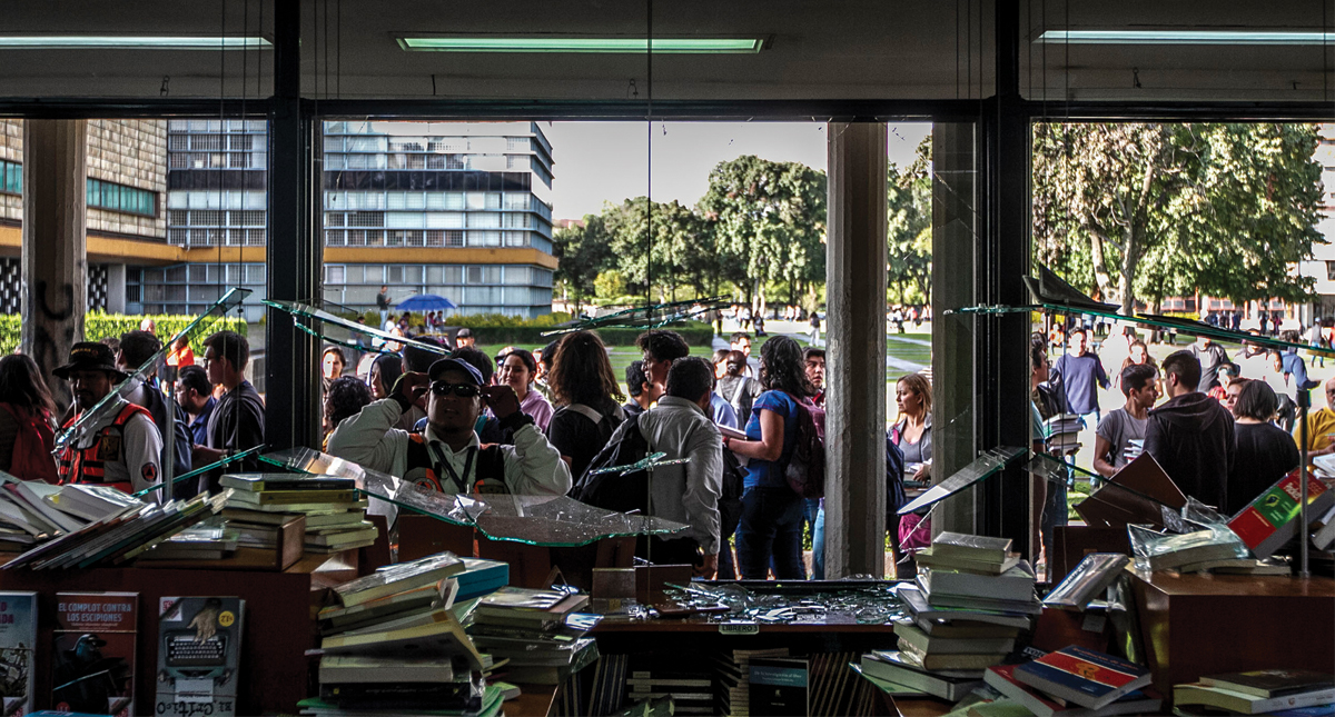 UNAM interpone denuncias por actos vandálicos