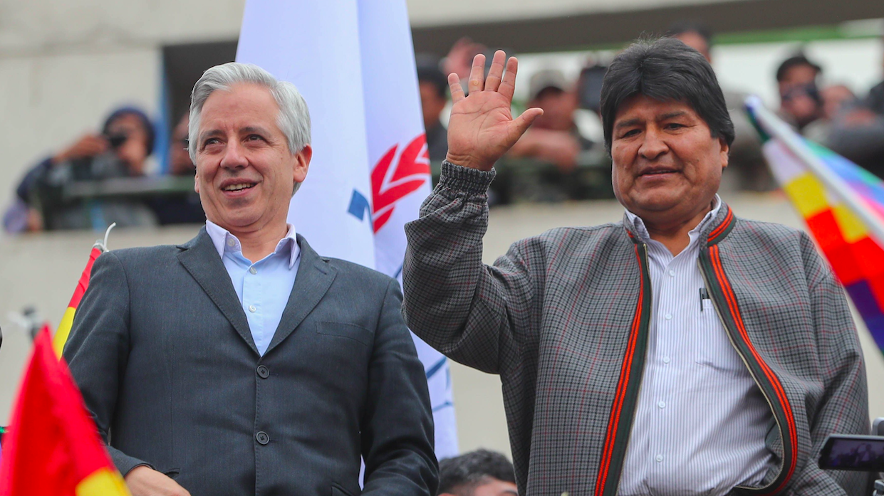 Vicepresidente de Bolivia deja su cargo tras renuncia de Evo Morales