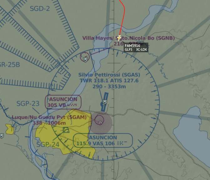 Avión que transporta a Evo Morales aterriza en Asunción - whatsapp-image-2019-11-11-at-110026-pm