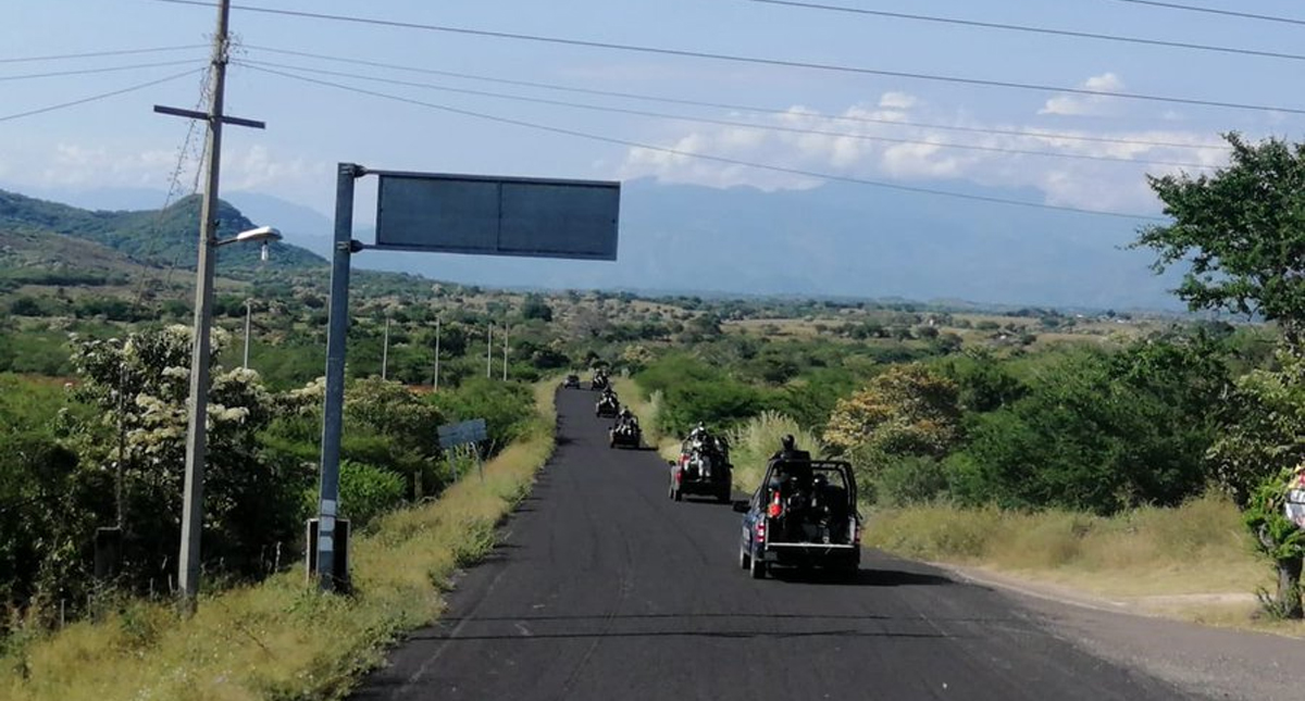 Federales y estatales refuerzan seguridad en Zirándaro, Guerrero, tras enfrentamiento
