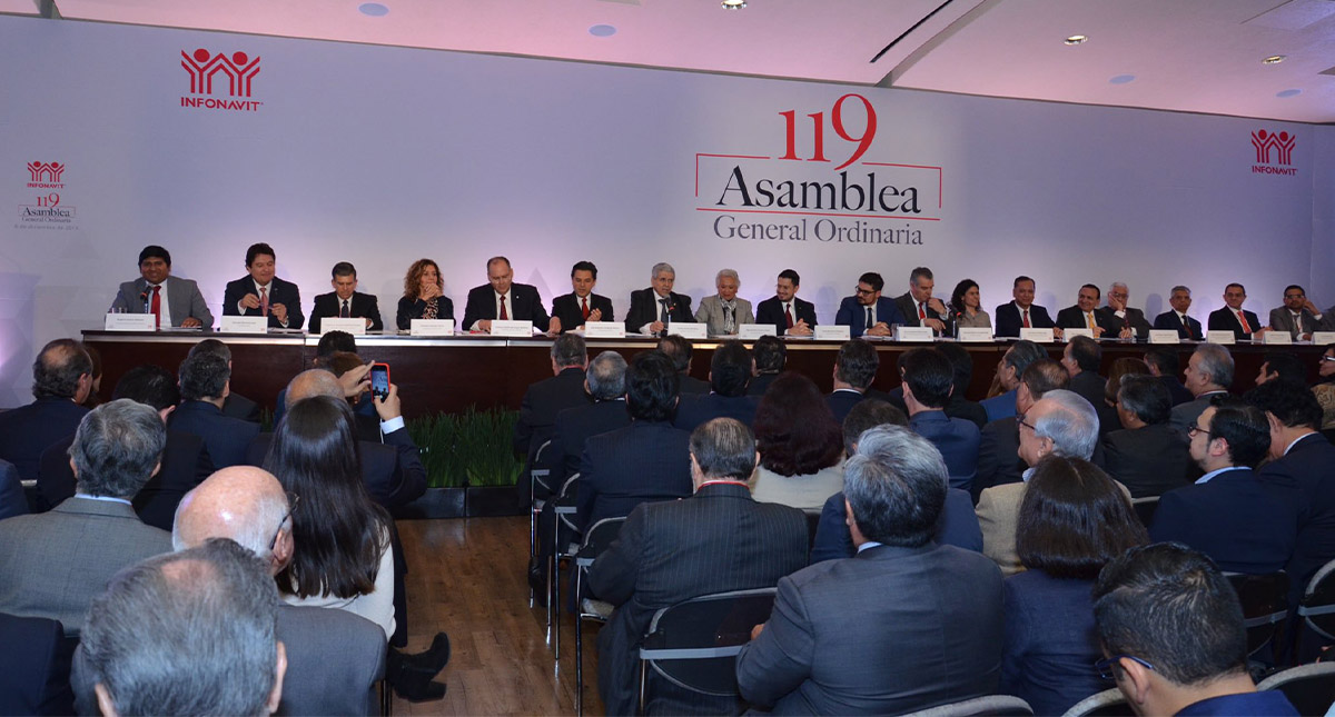 Empresarios piden defensa de soberanía en negociaciones del T-MEC - 119-asamblea-general-del-infonavit