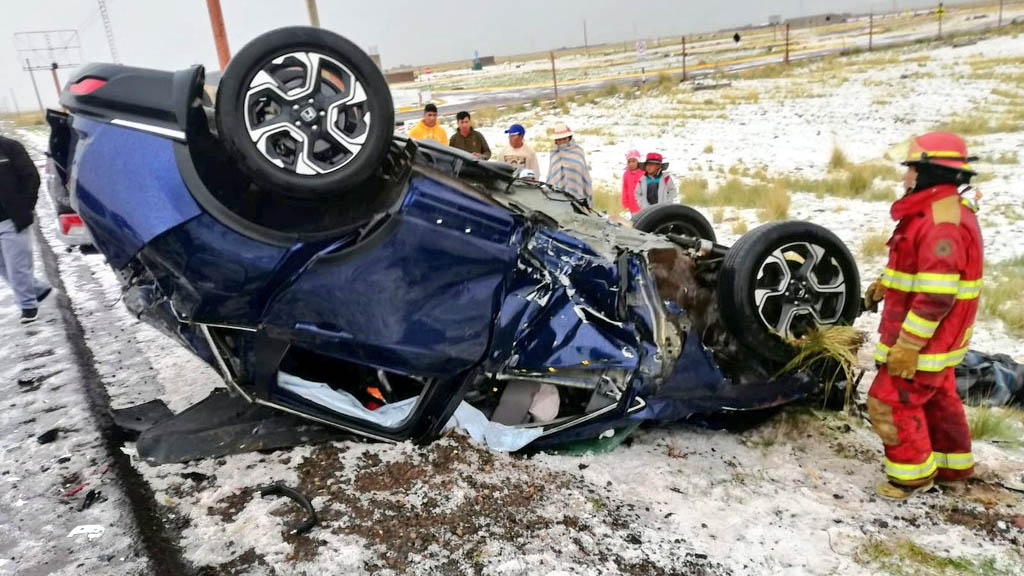 Accidente automovilístico en Perú deja tres futbolistas lesionados