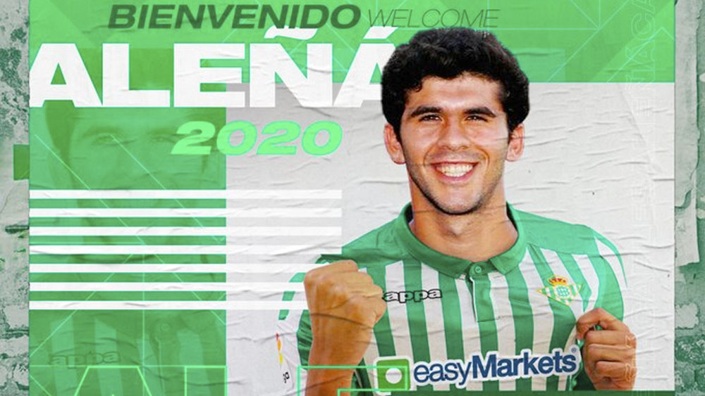 Carles Aleñá del Barcelona llega a préstamo al Betis