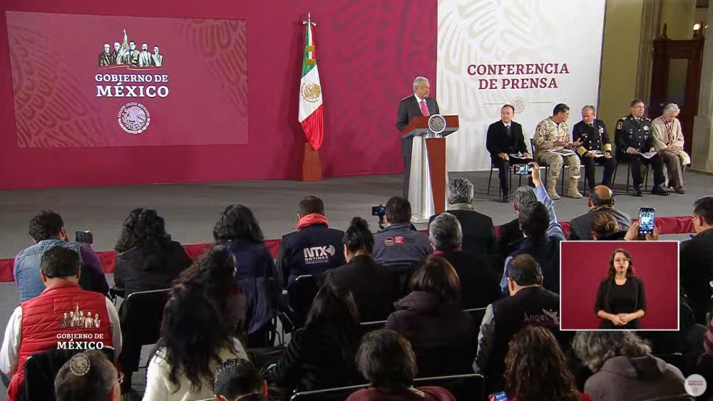López Obrador afirma que su gobierno inició de cero en el tema de seguridad