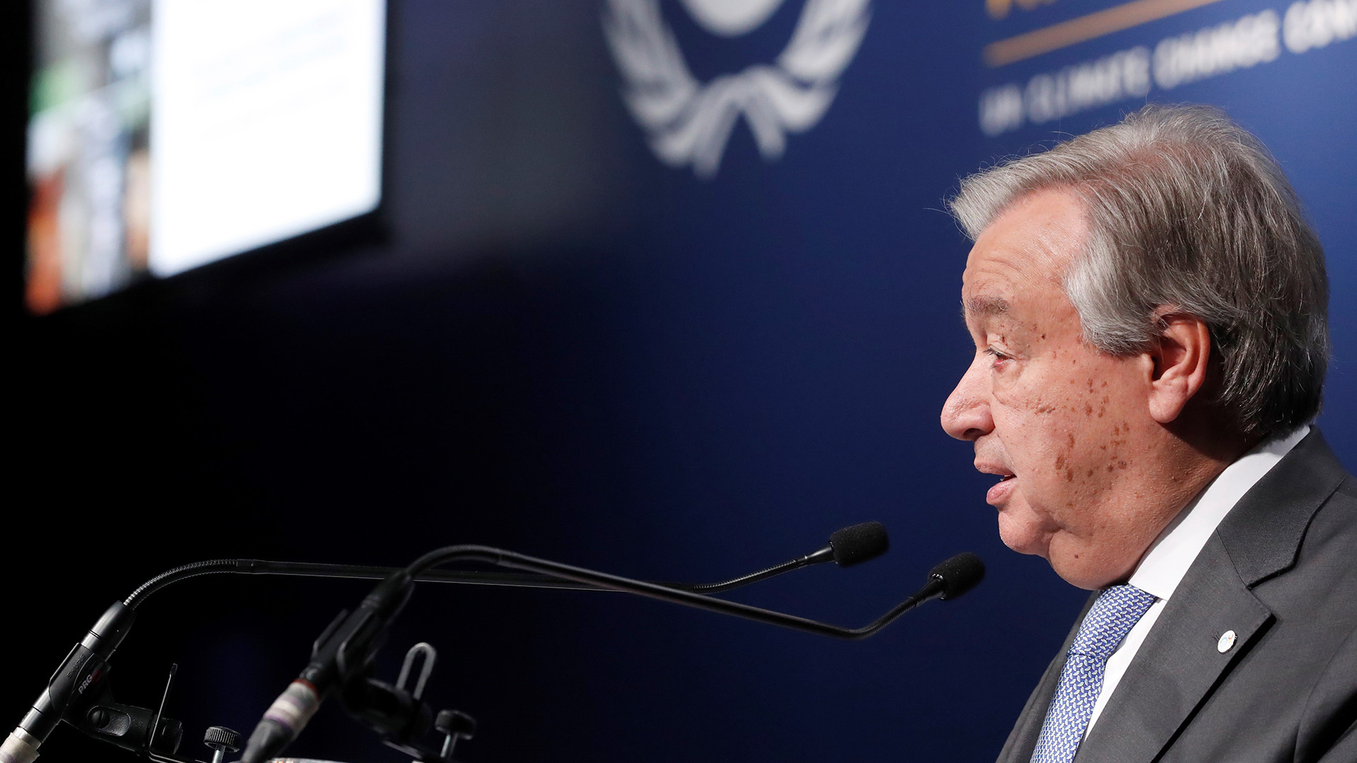 "No estamos satisfechos, pero lo intentamos", presidenta de la COP25 - antonio-guterres-1