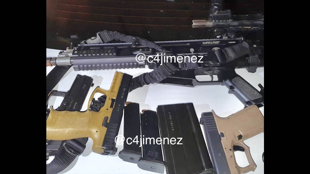 Detienen a cuatro presuntos militares por robo en Colima