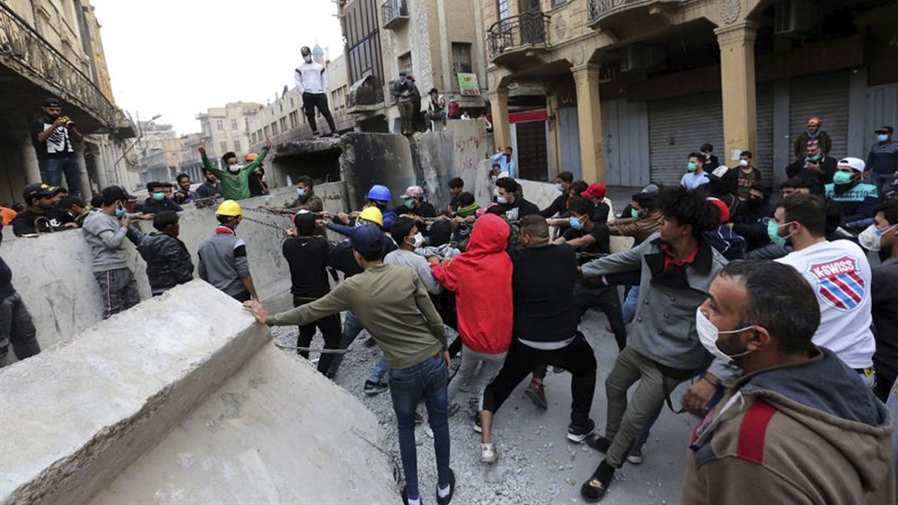 Ataque contra manifestantes deja 23 muertos en Bagdad