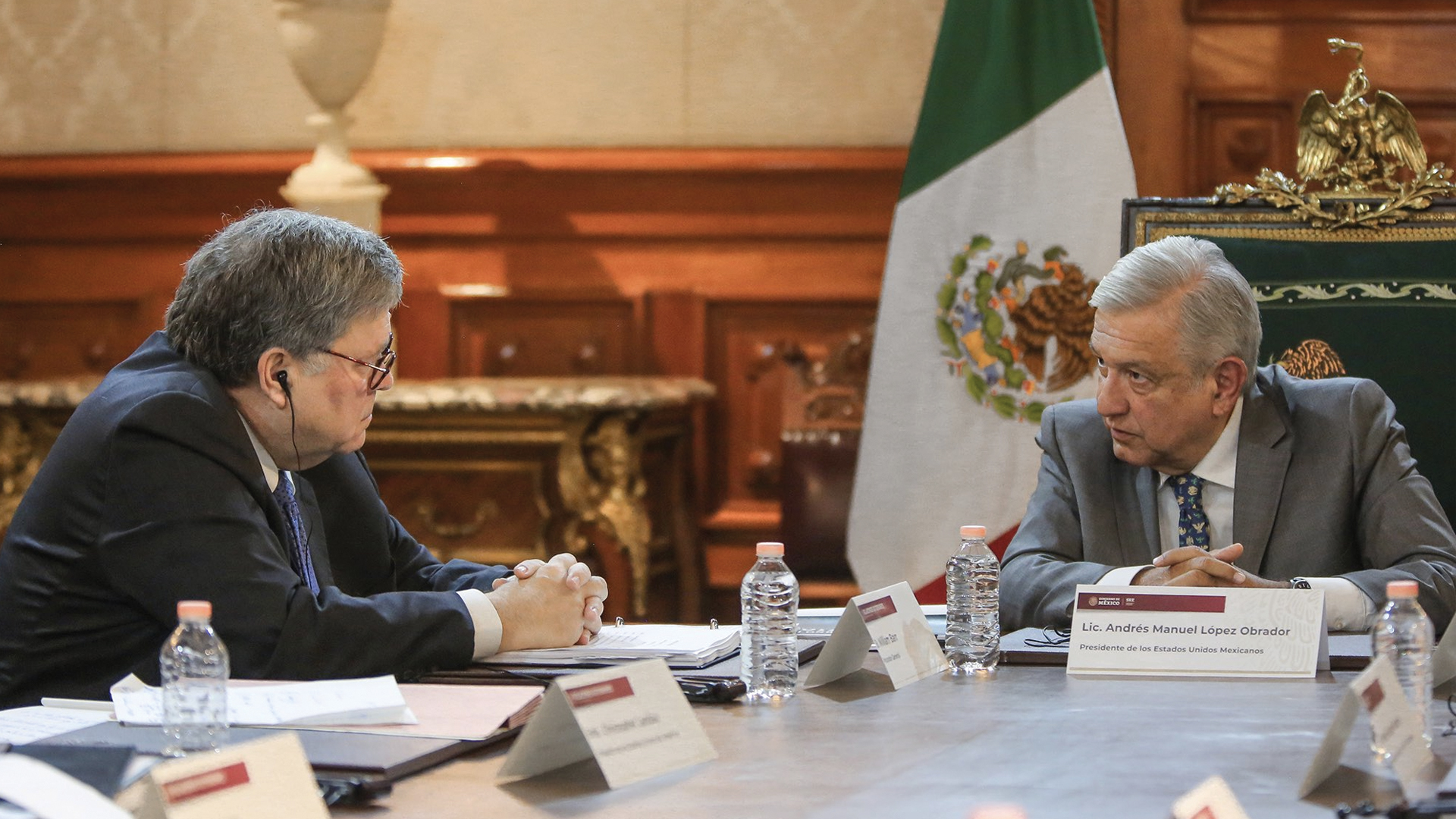 López Obrador califica como “buena” la reunión con fiscal general de EE.UU.