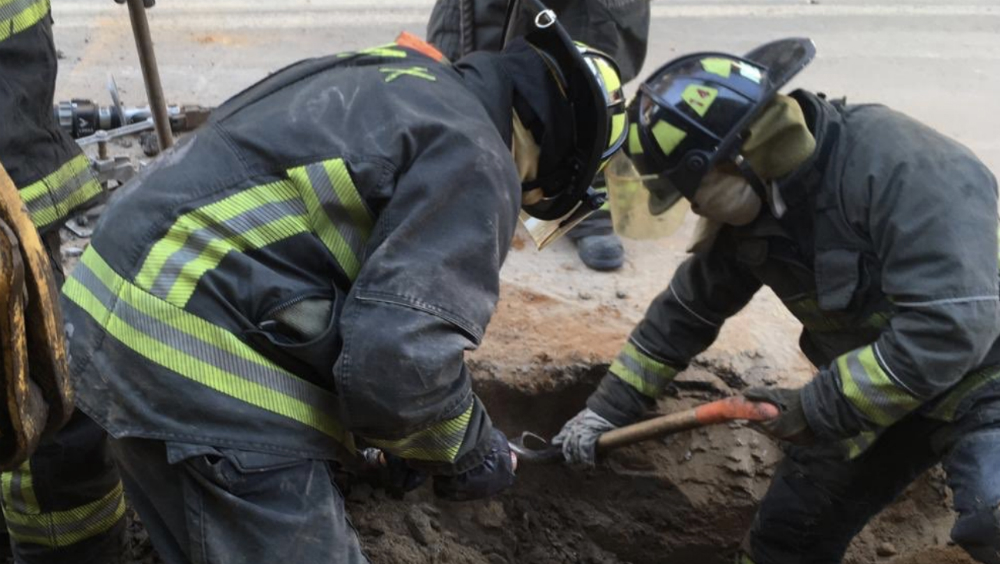 Controlan fuga de gas natural en calles de la alcaldía Álvaro Obregón