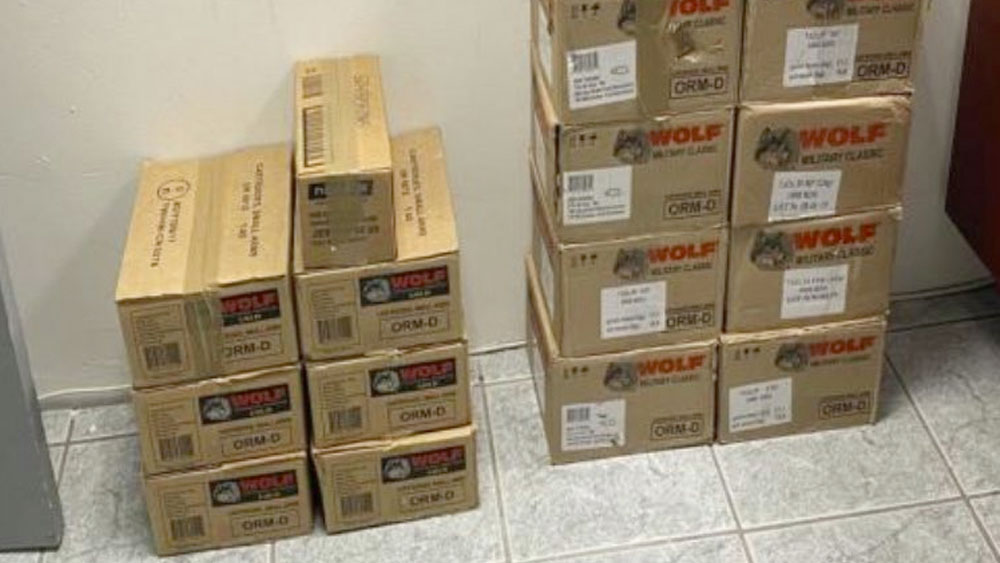 Embargan 16 mil 500 cartuchos en Sonora