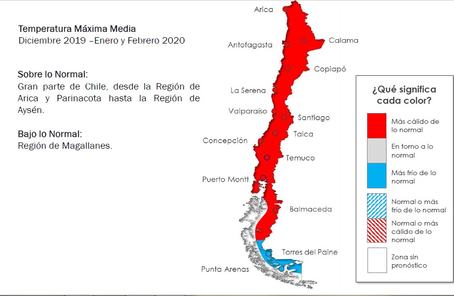 Chile vive su año más seco de los últimos 50 - chile-calor
