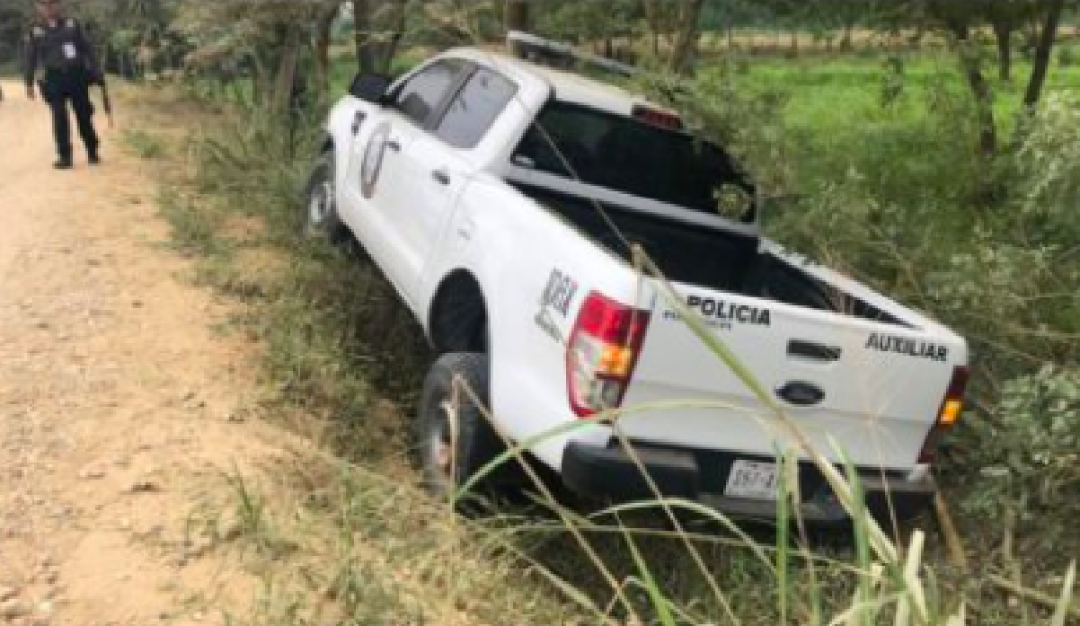 Tras evento de AMLO en Veracruz, choca patrulla con automóvil