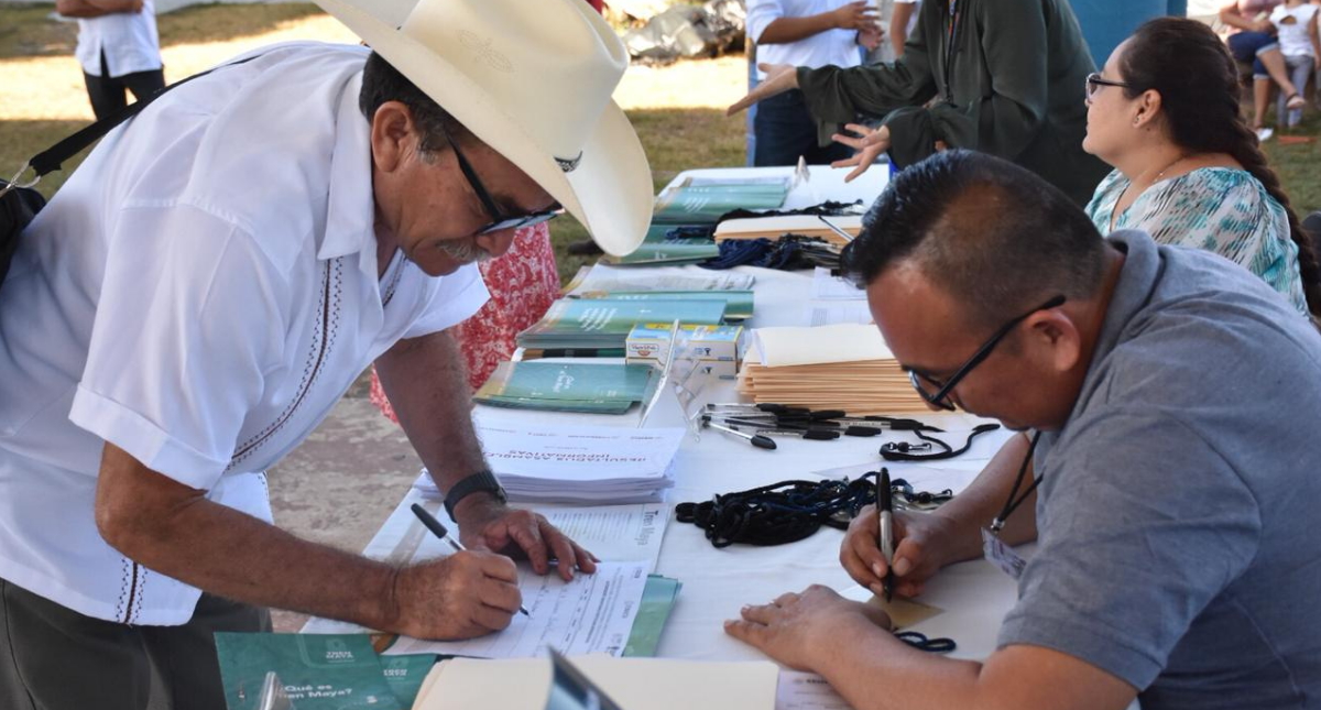 Segundo día de consulta sobre Tren Maya transcurre en calma