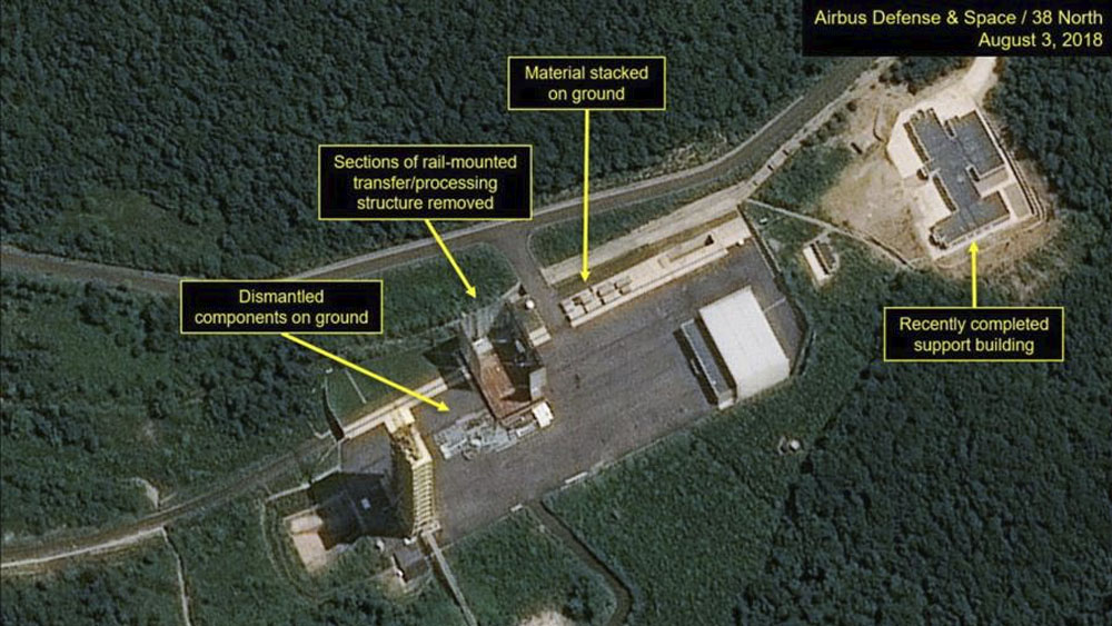 Corea del Norte confirma nueva “prueba crucial” en base de lanzamiento de satélites