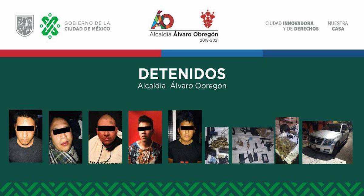 Detienen a cinco narcomenudistas que hirieron de bala a un niño en Santa Fe