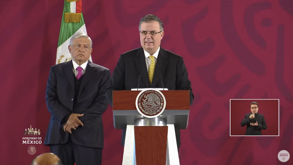 Ebrard destaca mayor reducción de flujos migratorios en las últimas décadas