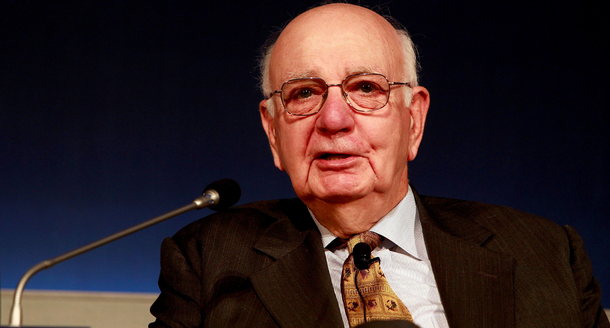 Murió Paul Volcker a los 92 años, destacado economista estadounidense
