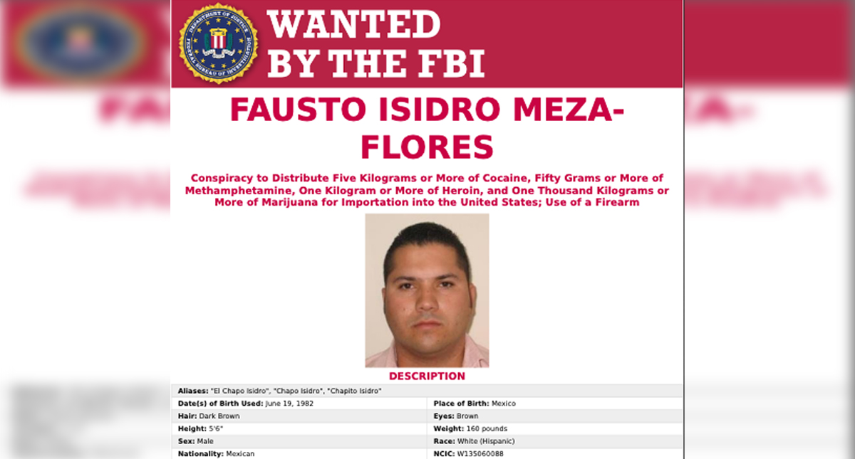 EE.UU. acusa de narcotráfico a ‘Chapo’ Isidro, mano derecha de Alfredo Beltrán Leyva