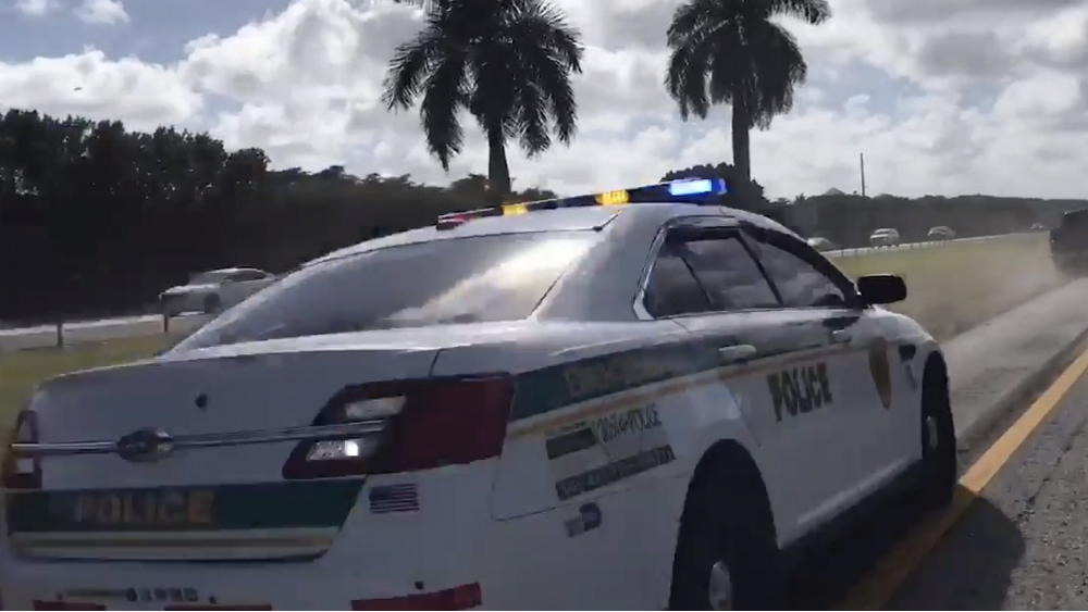 Persecución en Florida termina con tres detenidos