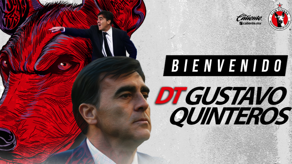 Gustavo Quinteros es nuevo entrenador de Xolos de Tijuana
