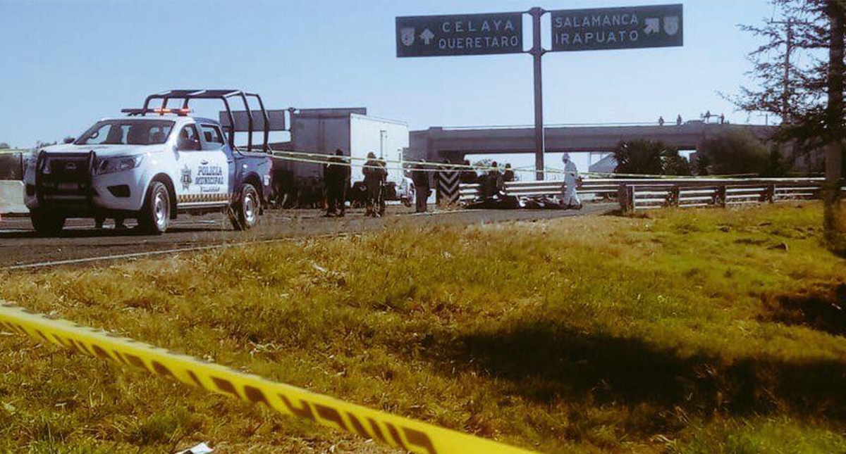 Encuentran restos humanos sobre carretera de Villagrán, Guanajuato - hallazgo-de-bolsas-negras-con-restos-humanos