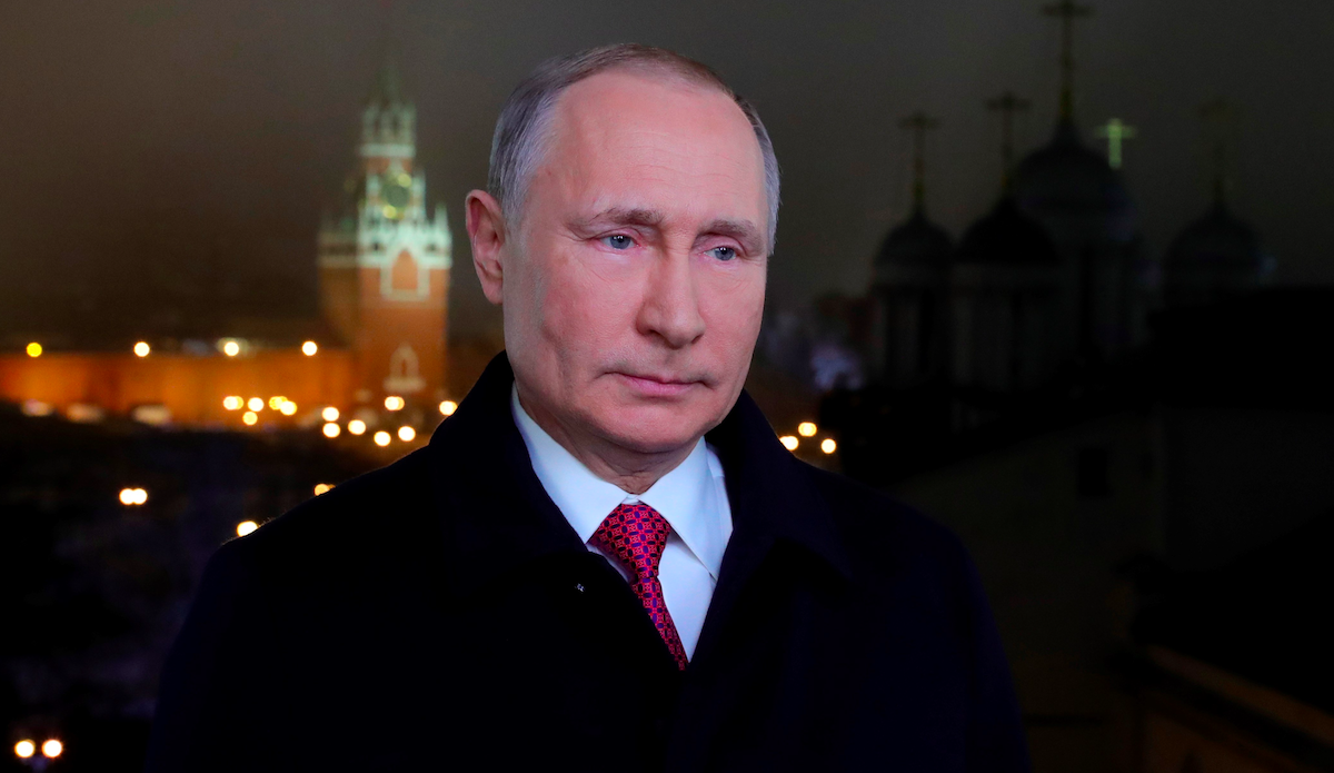 Putin recuerda a veteranos de guerra durante mensaje de año nuevo