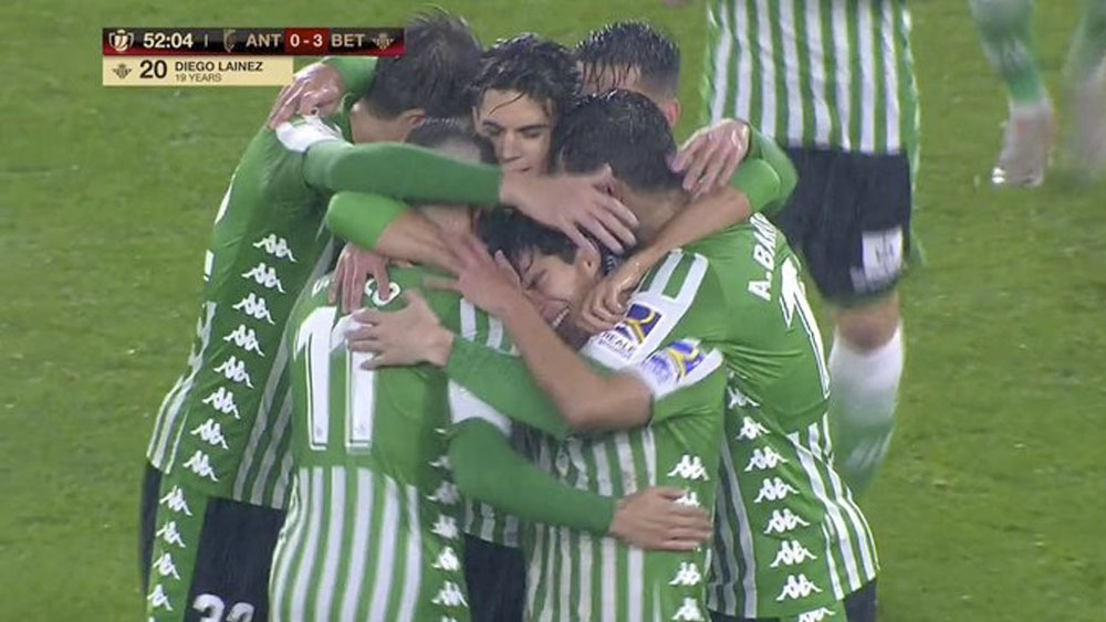 #Video Gol de Diego Lainez con el Betis