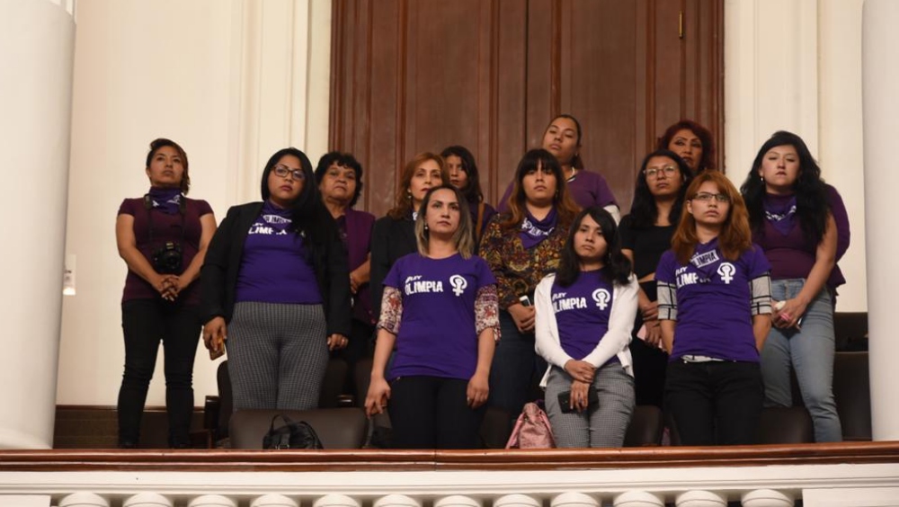 Mujeres confían que Congreso de la CDMX avale dictamen de Ley Olimpia
