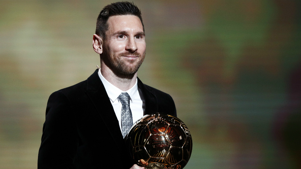 Lionel Messi consigue su sexto Balón de Oro