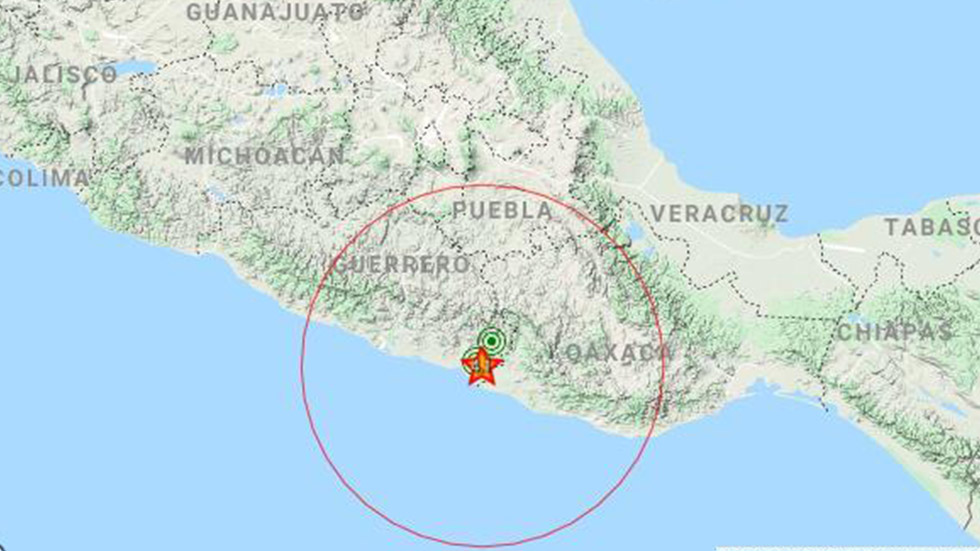 Sismo magnitud 4.1 despierta a Ometepec, Guerrero