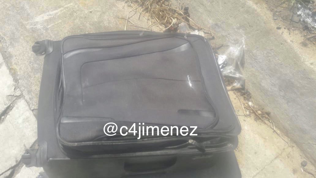 Detienen a expolicía por asesinato de su novia en la Ciudad de México - maleta