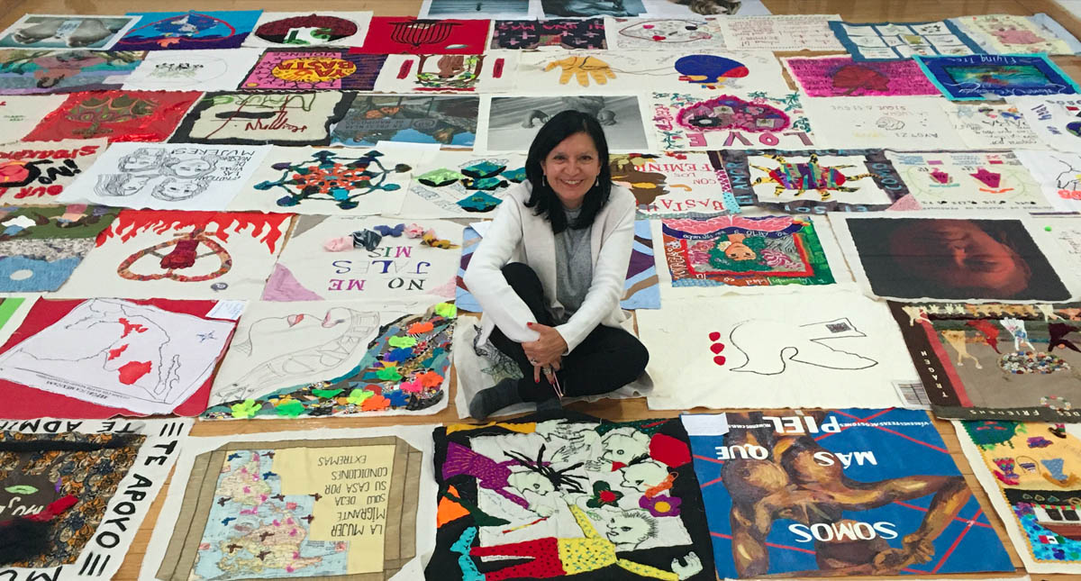 Mujeres cubrirán el Zócalo capitalino con manta contra la violencia - manta-zocalo-violencia-mujeres-ciudad-de-mexico-2