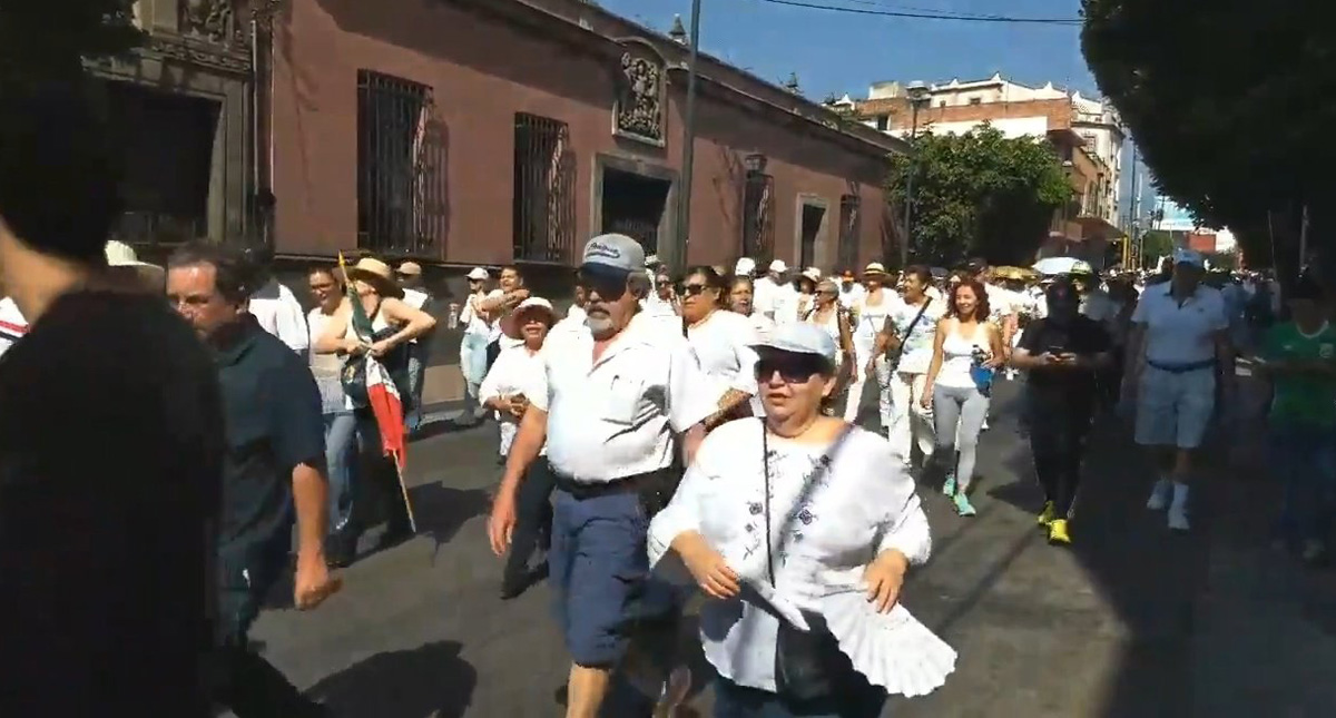 #Video Marchan por la paz y la seguridad en Cuernavaca, Morelos