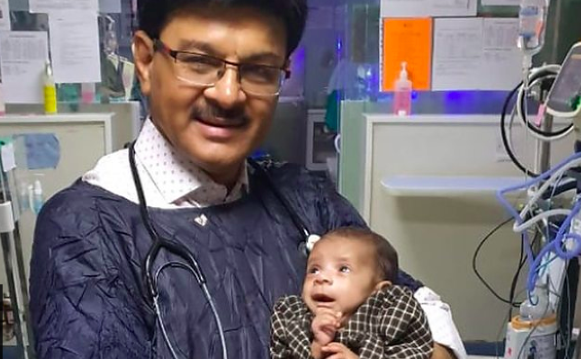 Rescatan a bebé enterrada viva en India