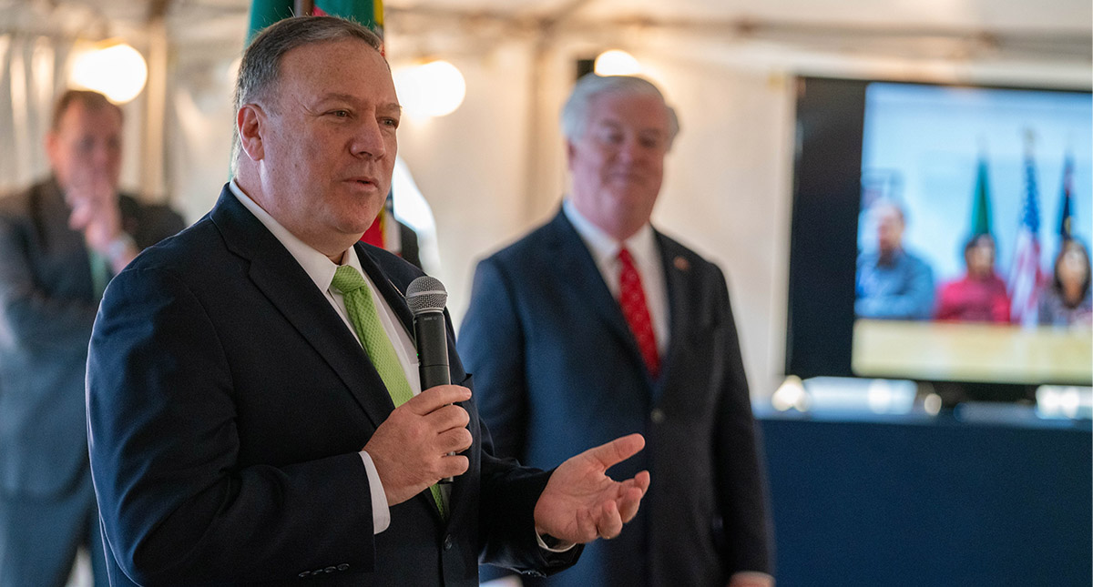 Pompeo asegura que informe para lograr juicio político de Trump ‘está equivocado’