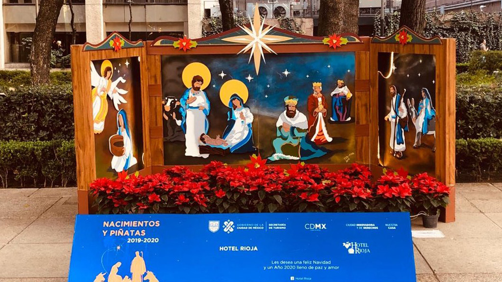 Ciudad de México se llena de nacimientos durante la Navidad - nacimiento-del-hotel-rioja