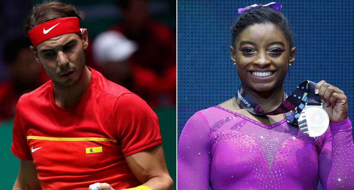 Rafael Nadal y Simone Biles son los “Campeones de Campeones” de 2019